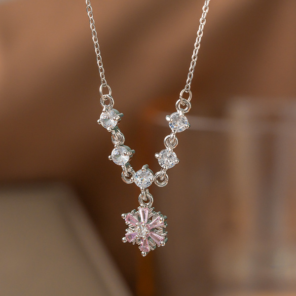 pink diamond snowflake