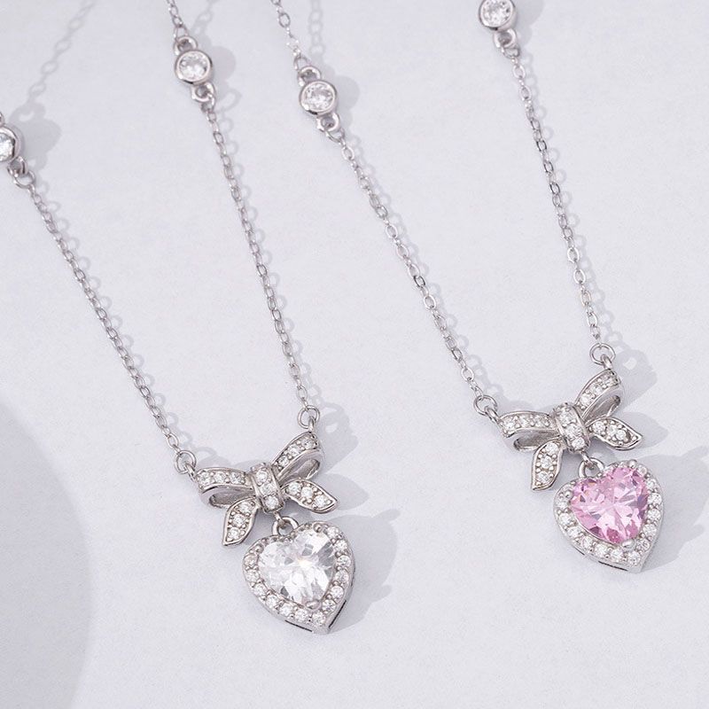 Heart Cut Crystal Pendant